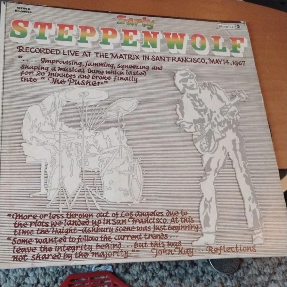 Rare 1967 Steppenwolf Live Album